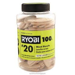 accessoires RYOBI 20 biscuits en bois (100 pcs.) 486FN763