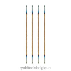 accessoires RYOBI 4 pièces. Lames de scie à chantourner de 20 TPI 486FN720