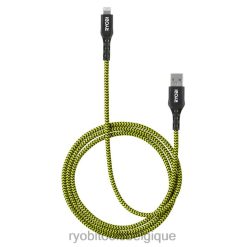 accessoires RYOBI Câble USB-A vers Lightning de 4' 486FN539