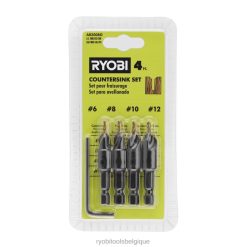 accessoires RYOBI Fraises à tige hexagonale - paquet de 4 486FN836