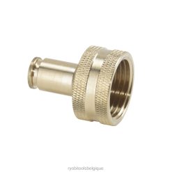éclairage style de vie et loisirs RYOBI Adaptateur de tuyau à verrouillage coulissant en laiton 3/8 486FN472