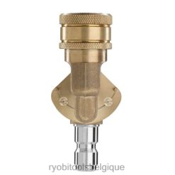 Extérieur RYOBI Coupleur pivotant à connexion rapide pour nettoyeur haute pression 486FN399