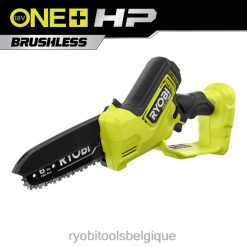 Extérieur RYOBI Tronçonneuse d'élagage compacte sans balais 18v one+ hp 6 486FN353
