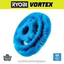 nettoyage RYOBI Brosse à poils doux 7 vortex 486FN582