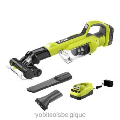 nettoyage RYOBI Kit d'aspirateur à main à brosse alimentée 18 V One+ 486FN557