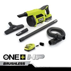 nettoyage RYOBI Kit d'aspirateur à main de chantier sans balais 18v one+ hp 486FN556