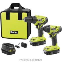 outils électroportatifs RYOBI Kit 18 V un+2 outils 486FN864