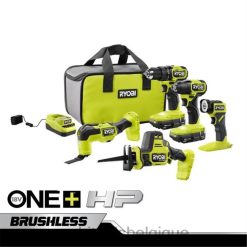 outils électroportatifs RYOBI Kit de 5 outils sans balais 18 V One+ HP 486FN859