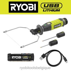 outils électroportatifs RYOBI kit de coupe de mousse au lithium usb 486FN158