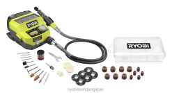 outils électroportatifs RYOBI Kit de station d'outils rotatifs 18 V One+ 486FN149