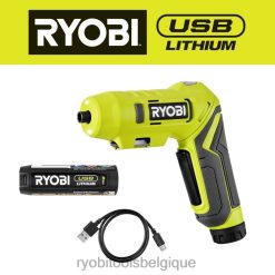 outils électroportatifs RYOBI kit de tournevis au lithium usb 486FN67