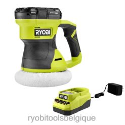 outils électroportatifs RYOBI Kit tampon d'orbite aléatoire 18v un + 6 à deux vitesses 486FN129