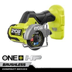 outils électroportatifs RYOBI Outil de tronçonnage compact sans balais 18 V one+ hp - outil uniquement 486FN114