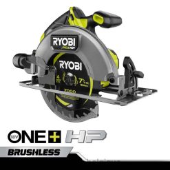 outils électroportatifs RYOBI Scie circulaire 7-1/4 sans balais 18 V One+ HP 486FN70